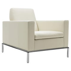 De Sede DS-4 Armchair in Snow Upholstery by Antonella Scarpitta
