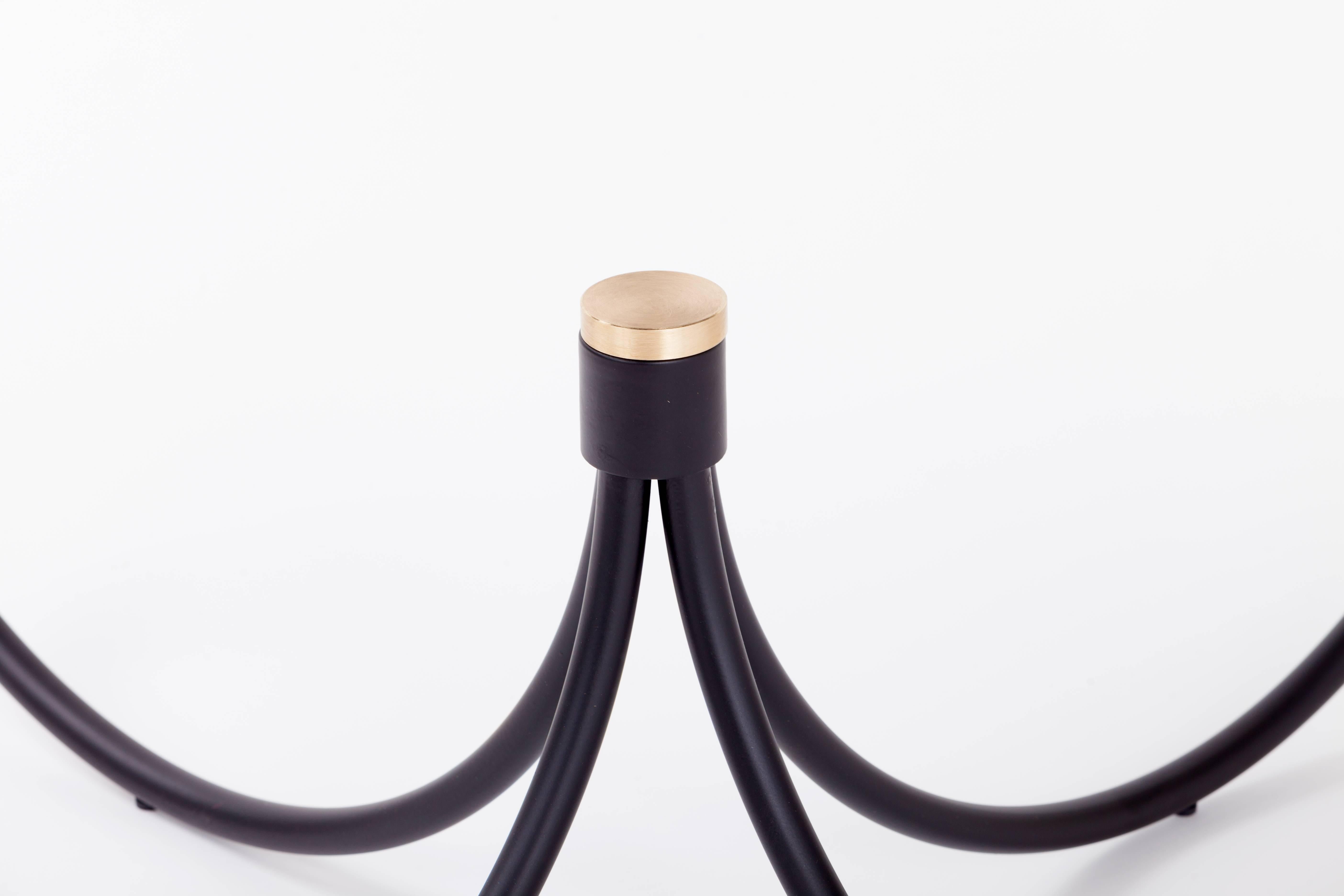 Italian Centro Side Table Designed by Omri Revesz and Damian Tatangelo For Sale