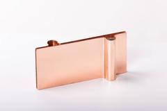 Folio Candleholders Designed by Antigone Acconci in Copper, Brass or Inox