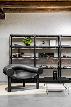 Sam Son Armchair in Grey Anthracite by Konstantin Grcic for MAGIS