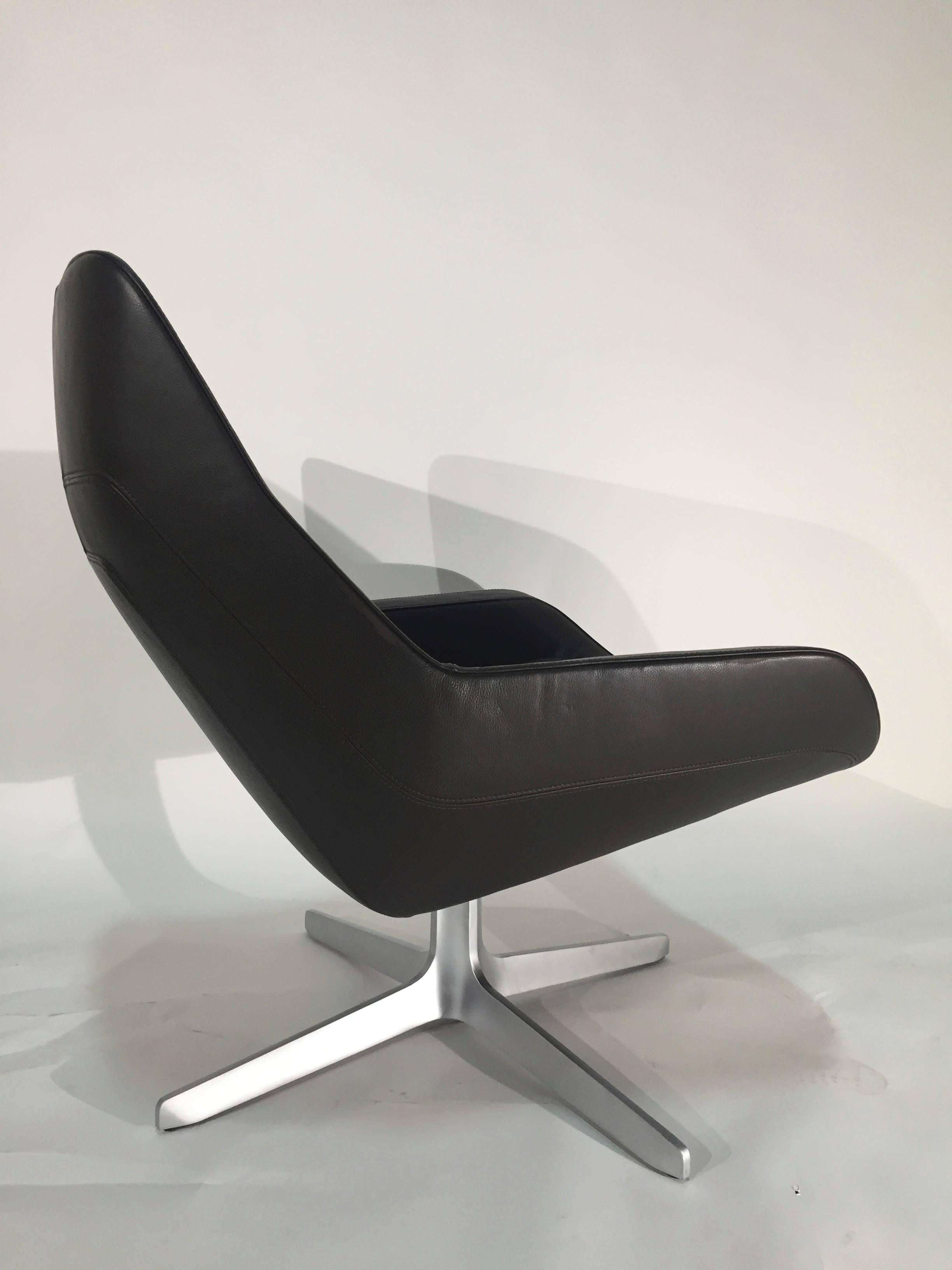 De Sede DS-144 Armchair in Leather Select Cigarro (21. Jahrhundert und zeitgenössisch)