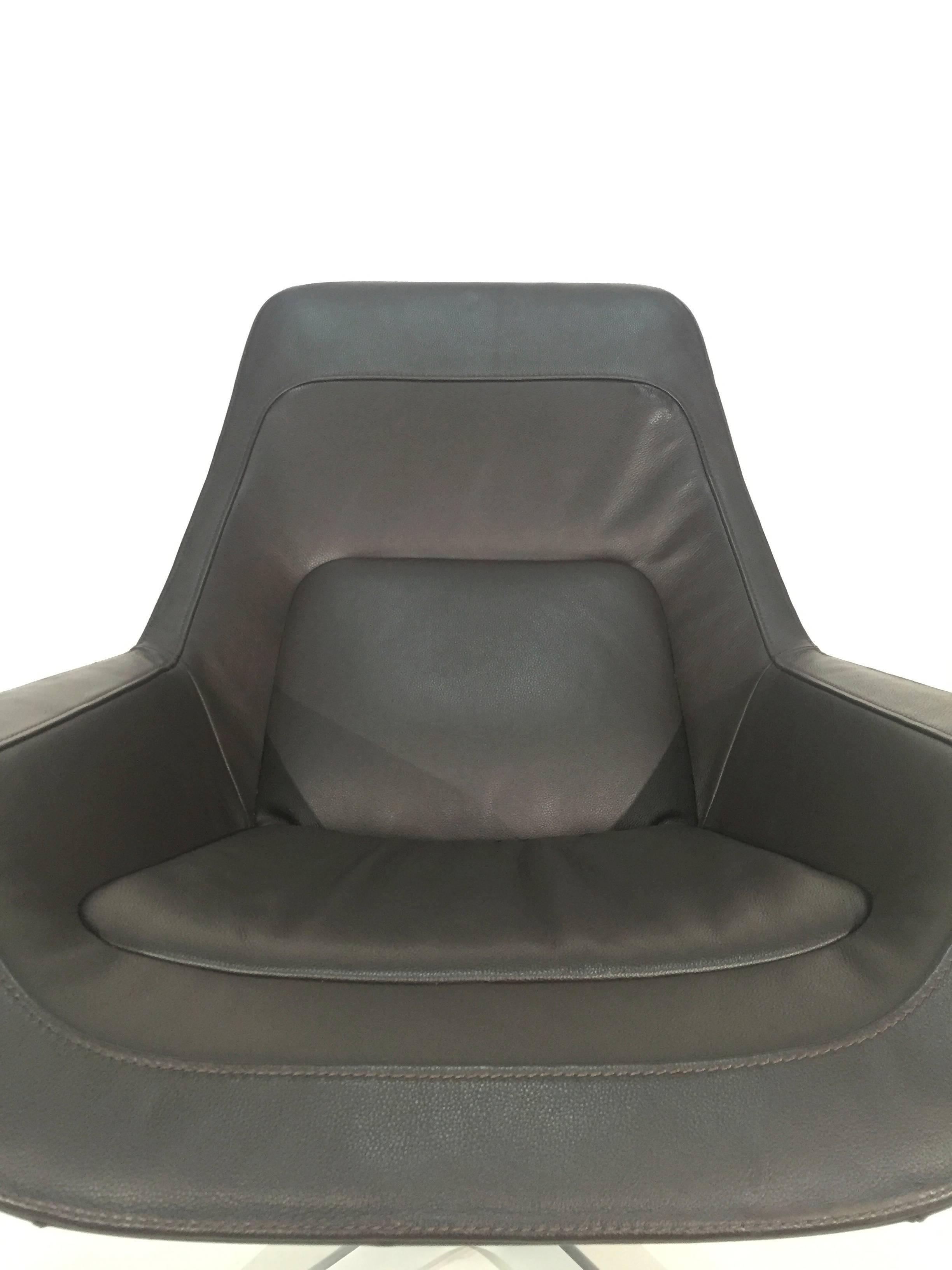 De Sede DS-144 Armchair in Leather Select Cigarro 2