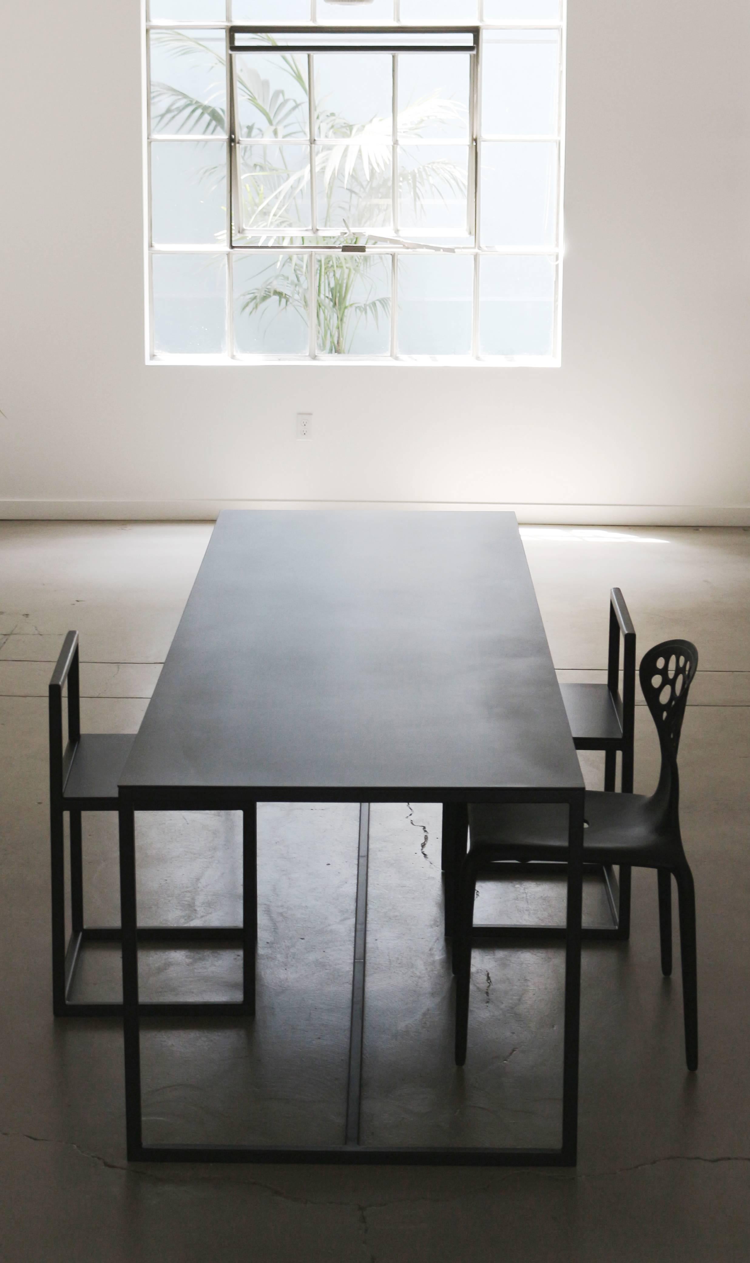 Portuguese SUPERMETAL Table Designed by Chiara Ferrari For Sale