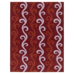 cc-tapis Alfombra de rayas onduladas Colección Orlando de Luke Edward Hall