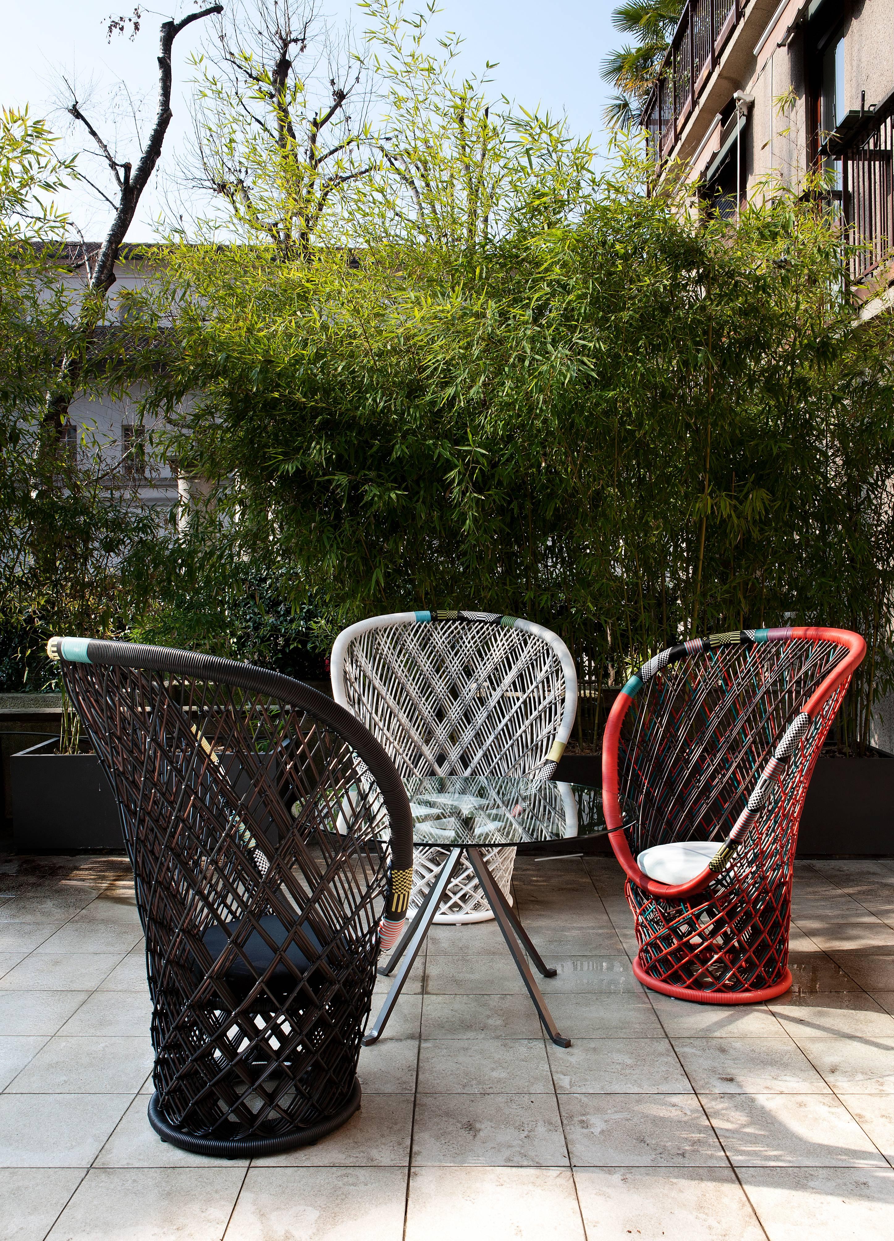 PAVO Armchair by Patricia Urquiola for Driade In New Condition For Sale In Brooklyn, NY