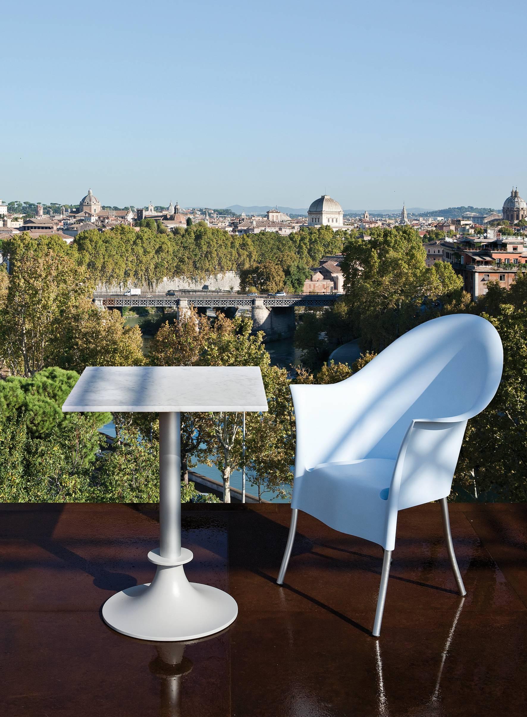 Lord YI Tables by Philippe Starck, Available in Black or White Marble Top For Sale 3