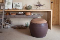 Bombo "M" Pouf/Side TableDesigned by Nestor Perkal for Oscar Maschera