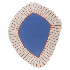 cc-tapis M'AMA NON M'AMA Large tappeto fatto a mano in Frost / Blue di Patricia Urquiola