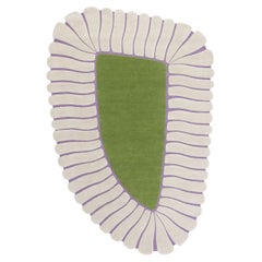 cc-tapis M’AMA NON M’AMA Medium handmade rug in Olive by Patricia Urquiola