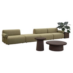 Saba Oasi Collection Outdoor Modular Sofa with Planter by Robin Rizzini