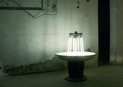 Escultura de luz Lumineux de Olivië