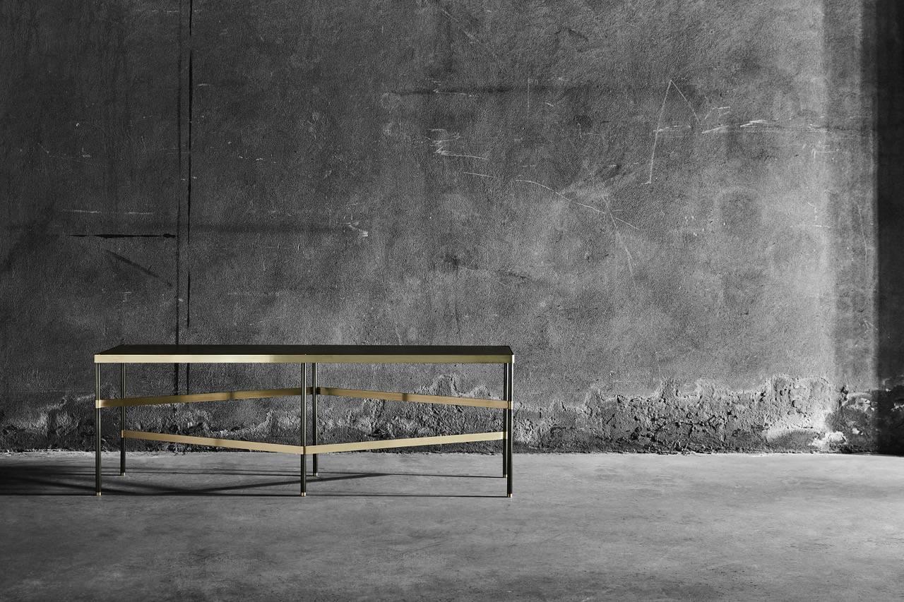 Contemporary Twine Iron Bench Designed by Alessandro Stabile for Mingardo For Sale