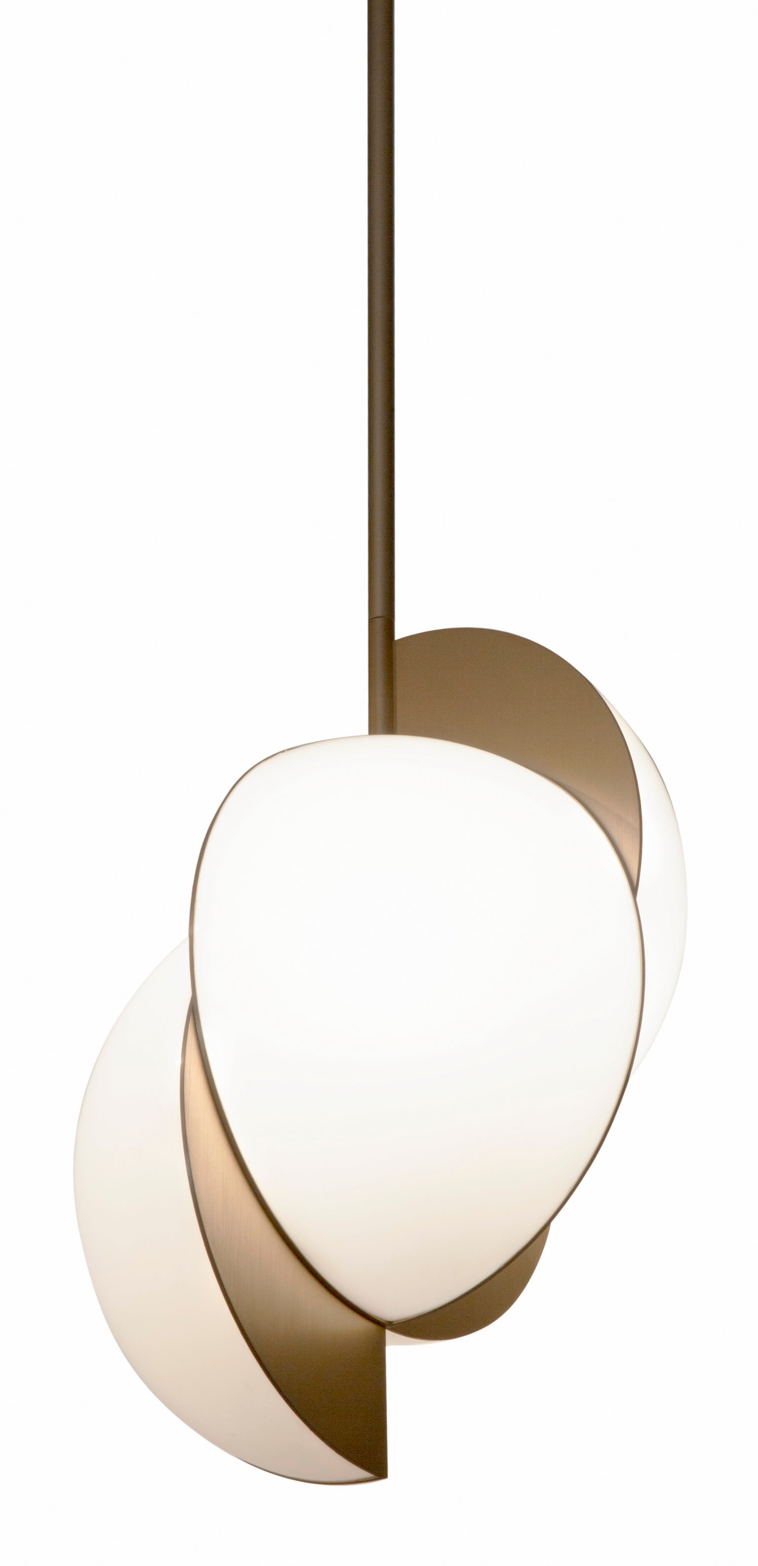 Collision Lights Pendant Gold Galvanic With White Acrylic Lamp By Collision Lights Pendant Gold Galvanic With White Acrylic Lamp By