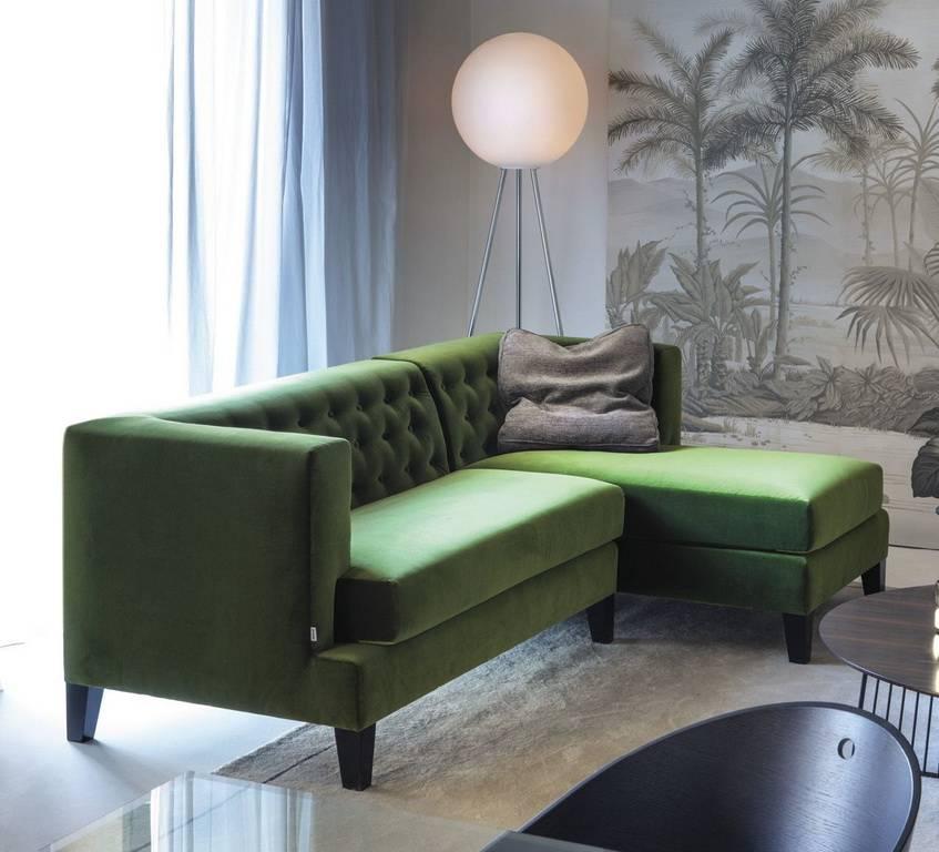Moderne Canapé à trois places en tissu ou en cuir « Hall » de Rodolfo Dordoni pour Driade en vente