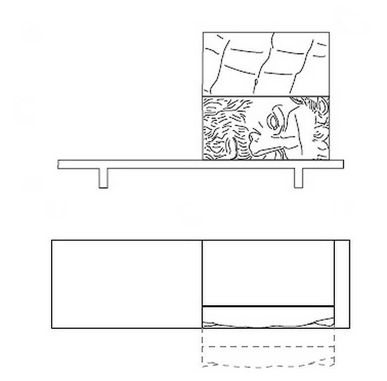 Modulares Schachtelsystem „Ercole e Afrodite Composition 4“ in Schwarz oder Weiß von Driadelab (Italienisch) im Angebot