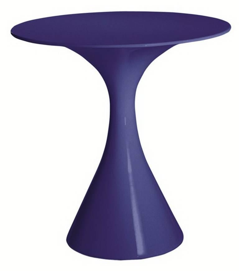 italien Table « Kissi » en polyéthylène coloré conçue par Miki Astori pour Driade en vente