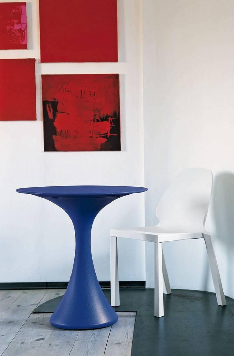 Table « Kissi » en polyéthylène coloré conçue par Miki Astori pour Driade en vente 3
