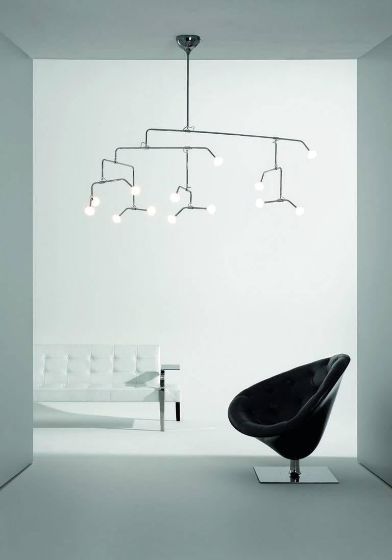 „Monseigneur“ Sofa aus gestepptem Leder entworfen von Philippe Starck für Driade im Angebot 2