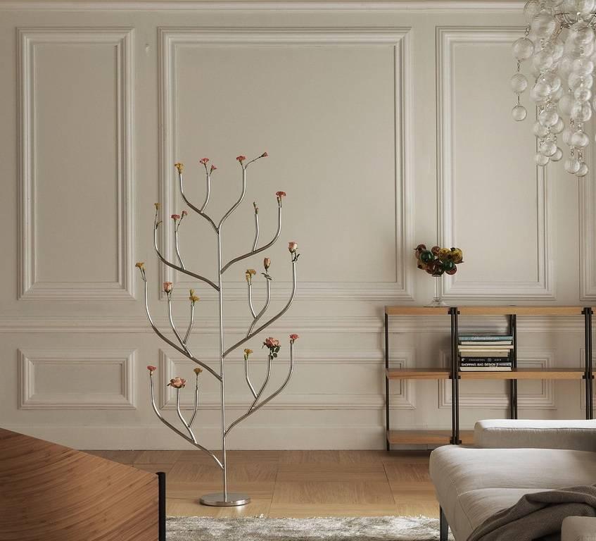 Pupitre à fleurs en acier poli « Hanahana » conçu par Kazuyo Sejima pour Driade Neuf - En vente à Brooklyn, NY