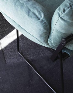 "Elisa" Sofá de interior de dos plazas diseñado por Enzo Mari para Driade