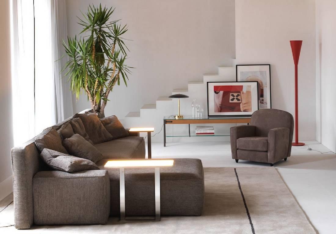 Moderne Sofa sectionnel I1 ou I2 en plumes d'oie «ow » de P. Starck, Driade en vente