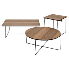 "Petit Cuvee" Mesa auxiliar cuadrada baja Diseñada por Stephane Lebrun para Dessie