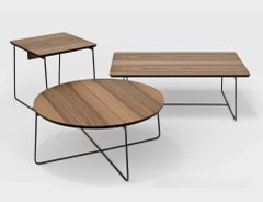 Table d'appoint rectangulaire « Grand Cuvee » de Stephane Lebrun pour Dessie