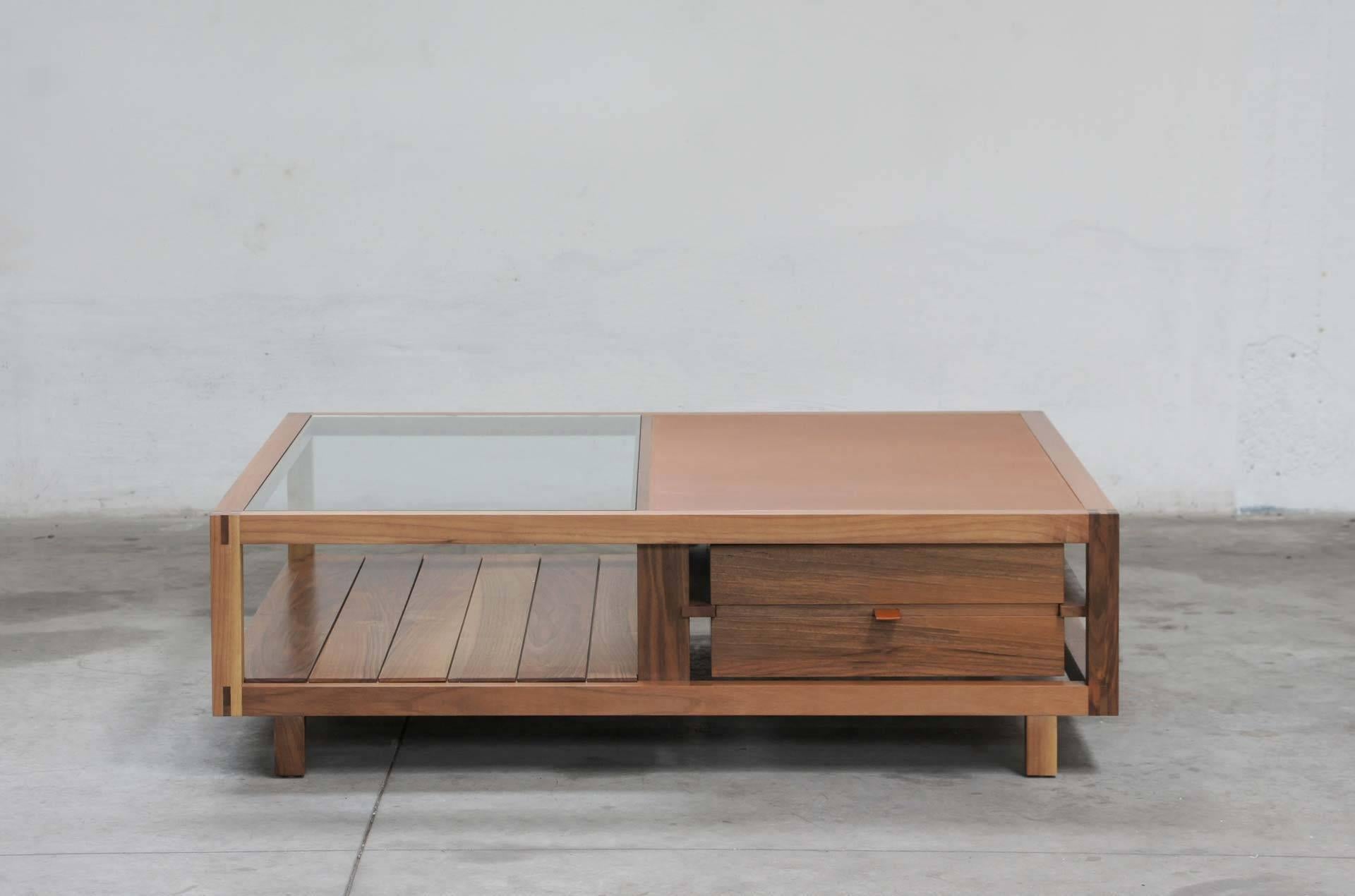 Moderne Table basse Optimum conçue par Stephane Lebrun pour Dessie en vente