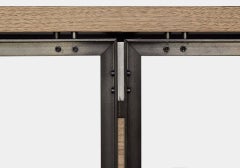 "Tecnica" Walnut Conference Table with Tie Rods by Jaume Tresserra for Dessie'