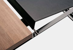 "Tecnica" Rectangular Walnut Low Table/Bench by Jaume Tresserra for Dessie'