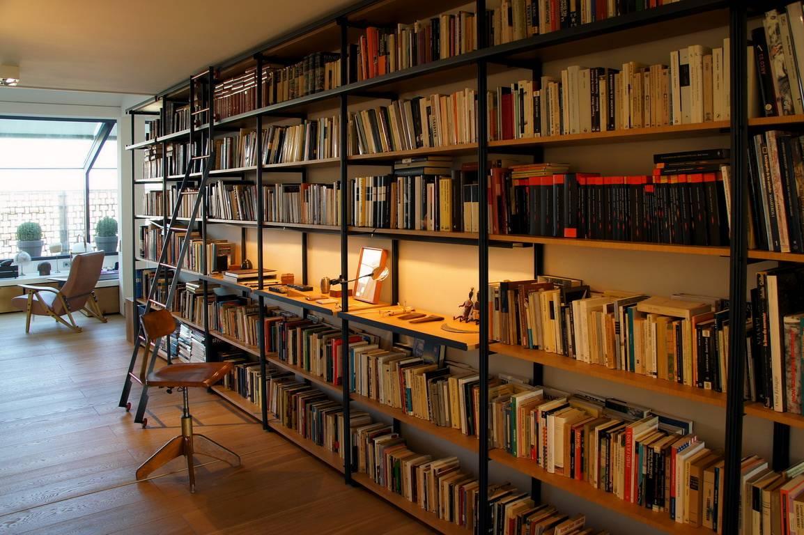 XXIe siècle et contemporain Bibliothèque modulaire « Tecnica Library » à étagères par Jaume Tresserra pour Dessié en vente