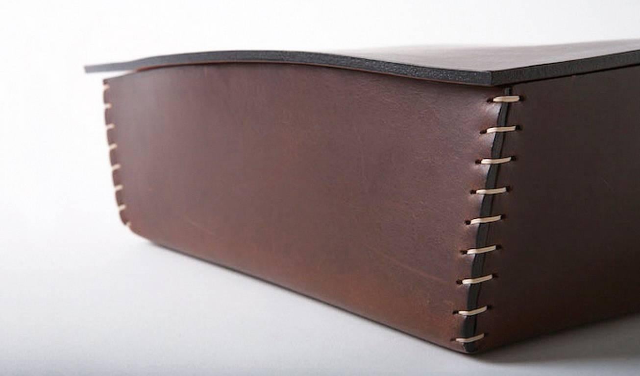 how to make a leather box