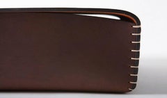 Scatola in pelle "Tom" disegnata da Claude Bouchard per Oscar Maschera