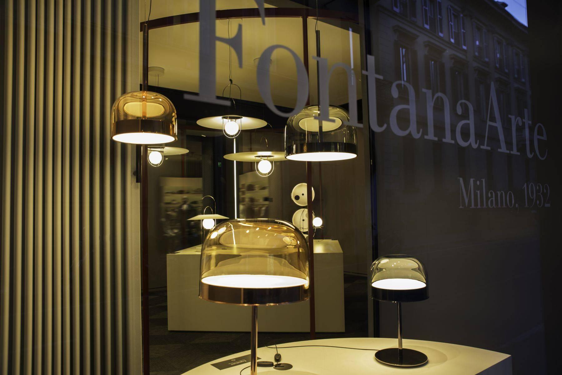 „“Equatore“-Tischlampe, entworfen von Gabriele & Oscar Buratti für Fontana Arte (Moderne) im Angebot