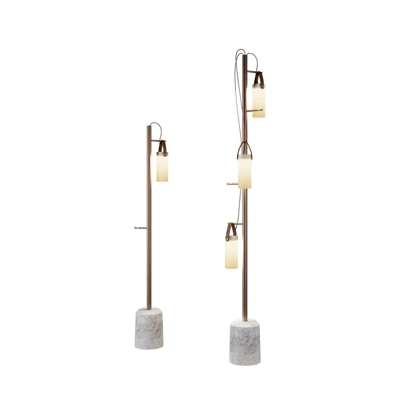 "Galerie" Low Floor Lamp Designed by Federico Peri for Fontana Arte For ...