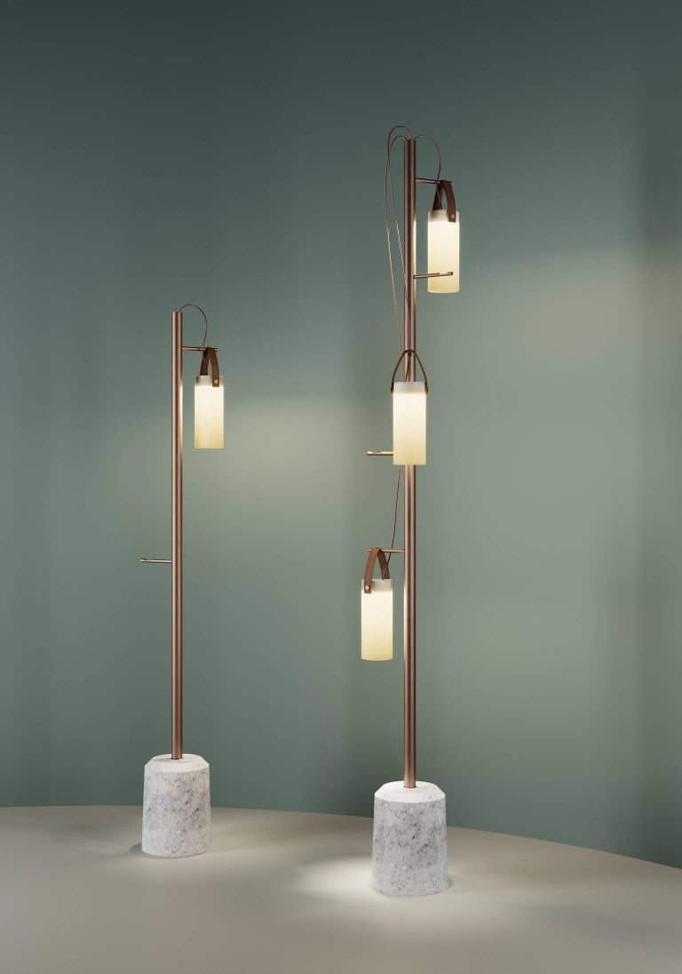 "Galerie" Low Floor Lamp Designed by Federico Peri for Fontana Arte For ...