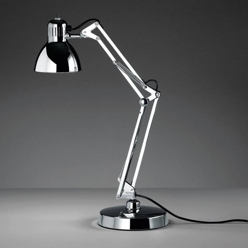 Tischlampe „Naska 1“ aus Aluminium und Stahl, entworfen von FontanaArte (21. Jahrhundert und zeitgenössisch) im Angebot