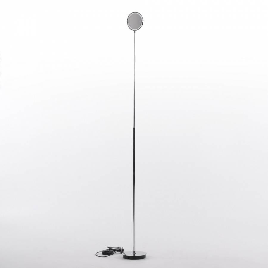Dépoli Lampadaire LED « Bi » de Fontana Arte en chrome ou en nickel conçu par Metis Lighting en vente