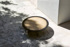 "My Gradient" Wood Coffee Table with Oak Top & Steel Base by Moroso for Diesel