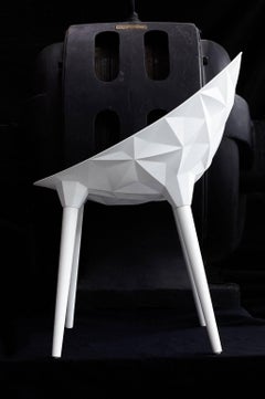 „Rock Chair“ Schwarzer, weißer oder grauer Esszimmerstuhl von Moroso für Diesel