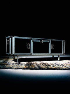 "Total Flightcase" Aluminum Frame and Plywood Large Cabinet by Moroso for Diesel