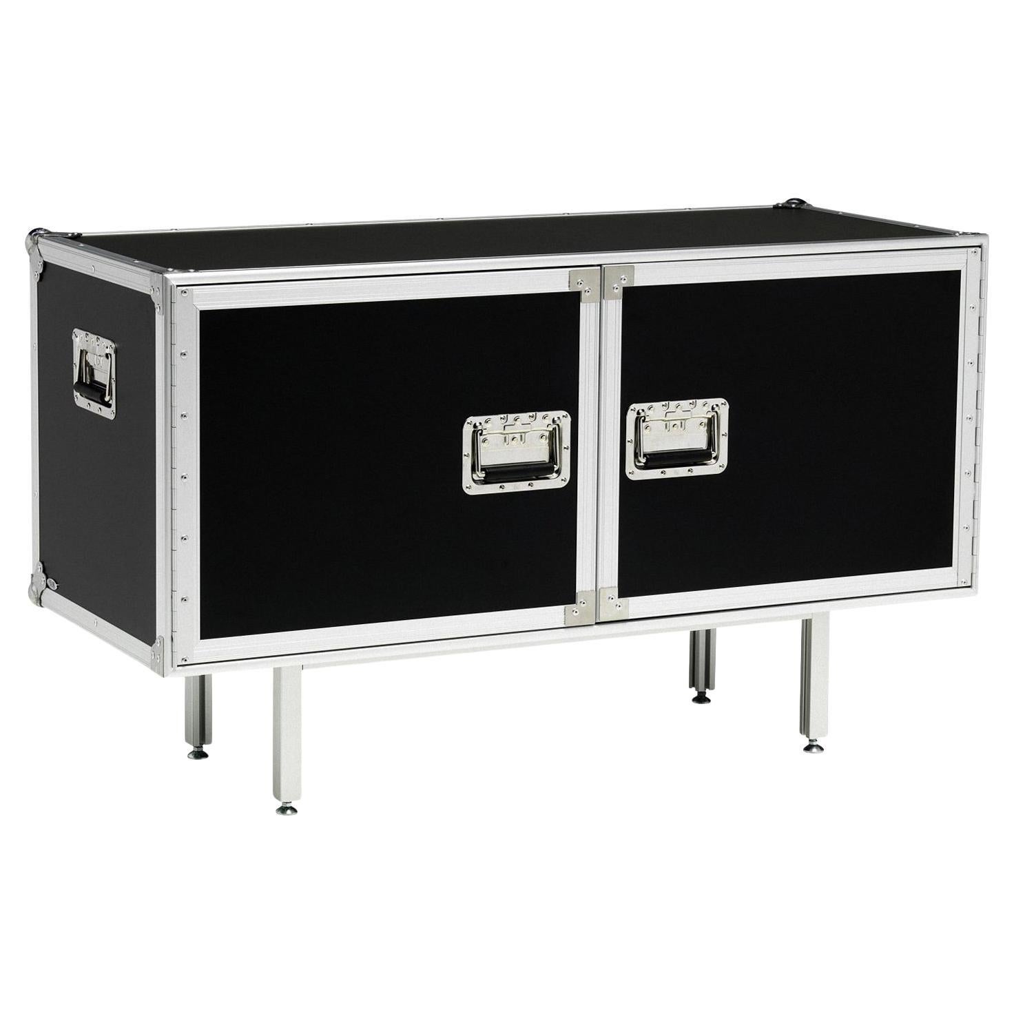 Armario pequeño "Total Flightcase" de aluminio y madera contrachapada de Moroso para Diesel