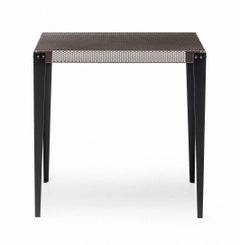 "Nizza" Copper Varnished Perforated Steel Top Square Table by Moroso, Diesel