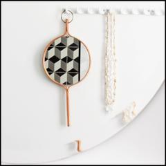 Exquisite Handheld Mirror by Hans Agne Jakobsson