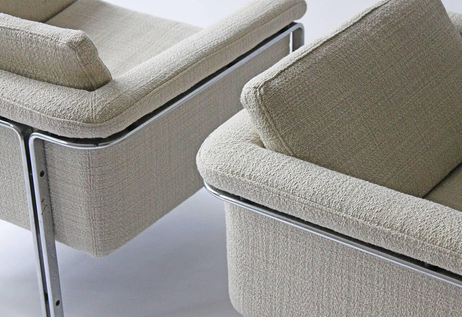 Mid-20th Century Pair of Armchairs by Horst Brüning For Sale