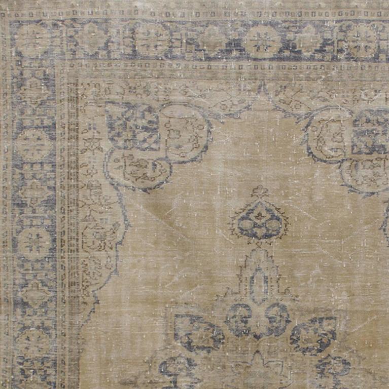Delicately Faded Persian Area Rug at 1stDibs