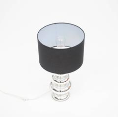 Mirrored Swedish Table Lamp