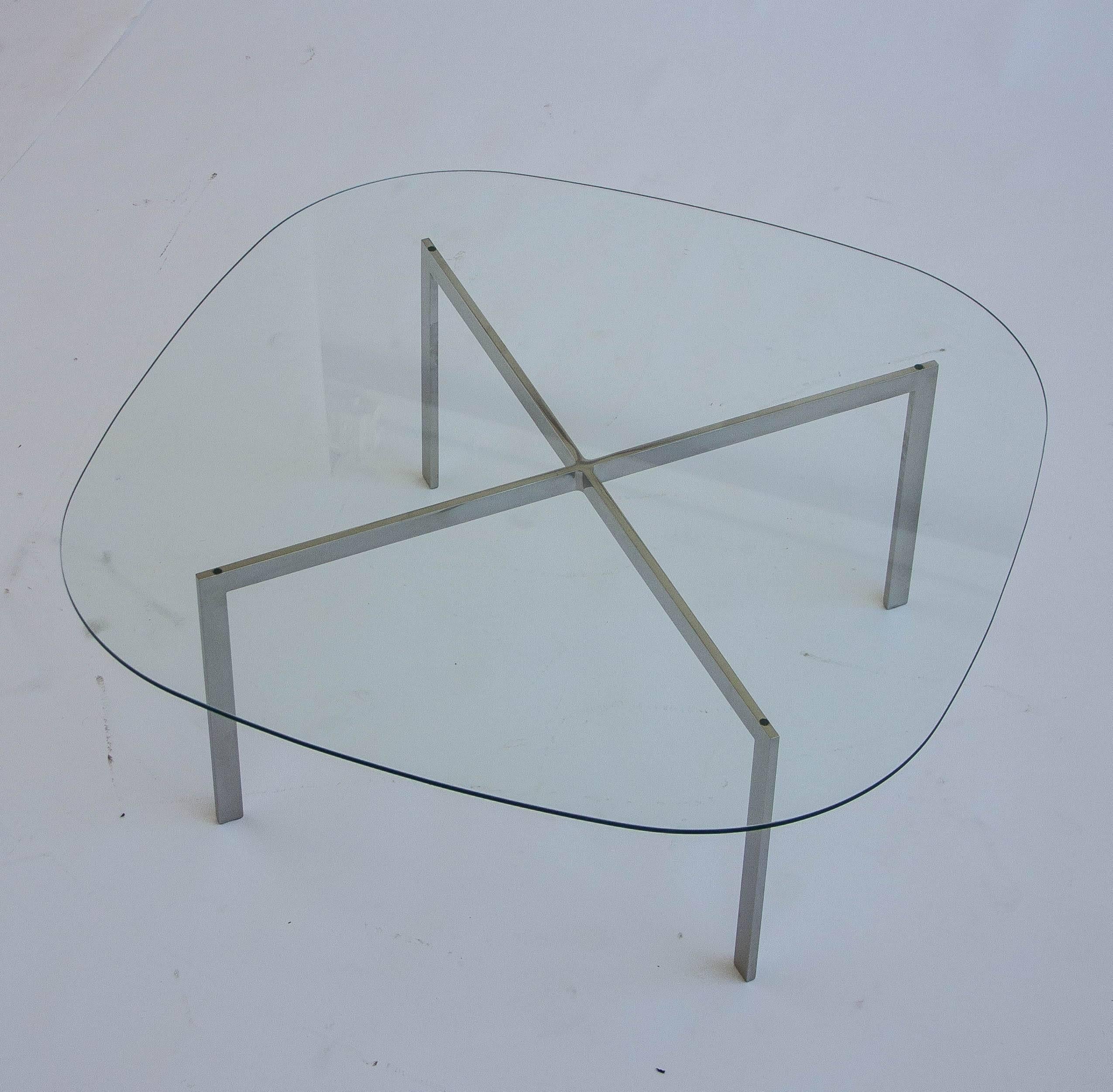 Mid-Century Modern Barcelona Table by Mies van Der Rohe for Knoll
