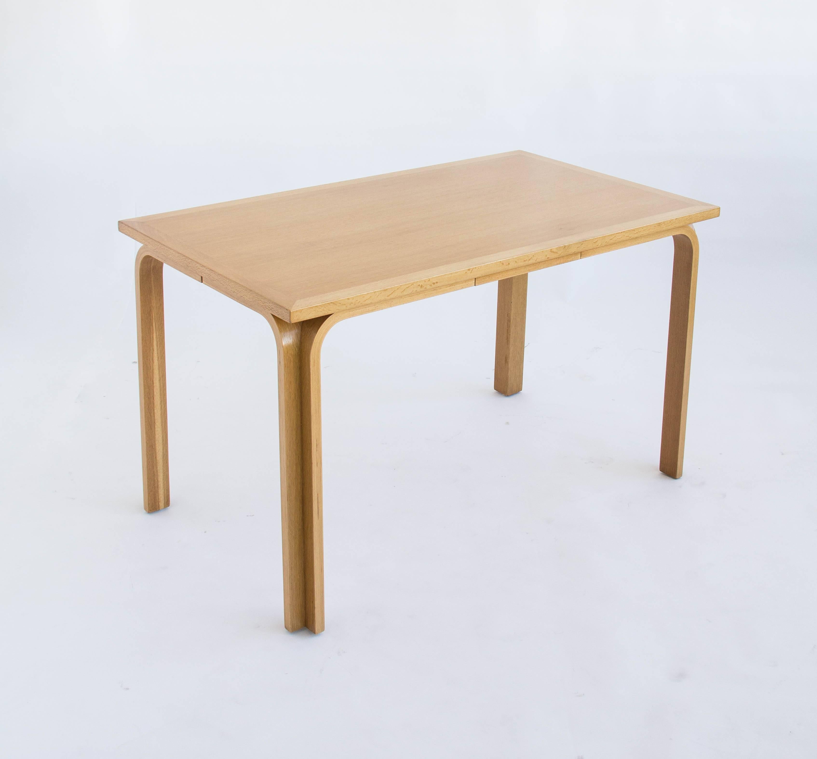 Danish Modern Birch Desk/Dining Table Magnus Oleson In Excellent Condition In Los Angeles, CA