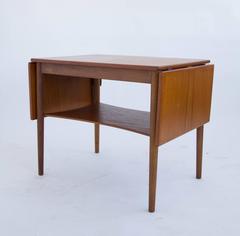 Borge Mogensen Drop Leaf Side Table